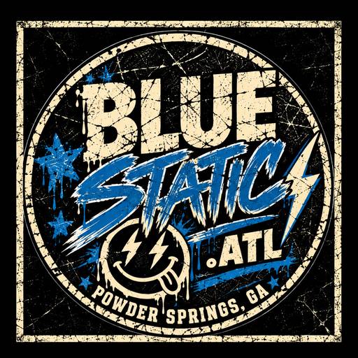 Blue Static logo